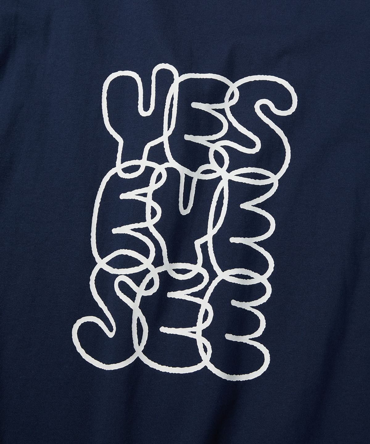 예스아이씨(YESEYESEE) C-Logo L/S Navy