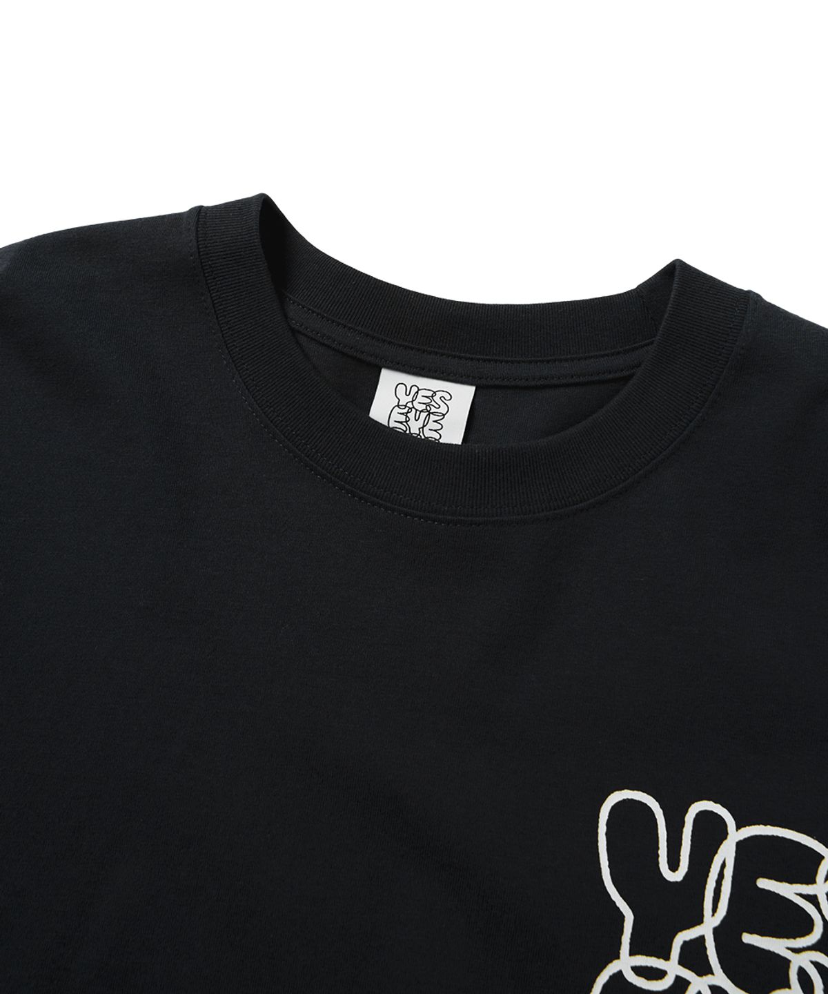 예스아이씨(YESEYESEE) C-Logo L/S Black
