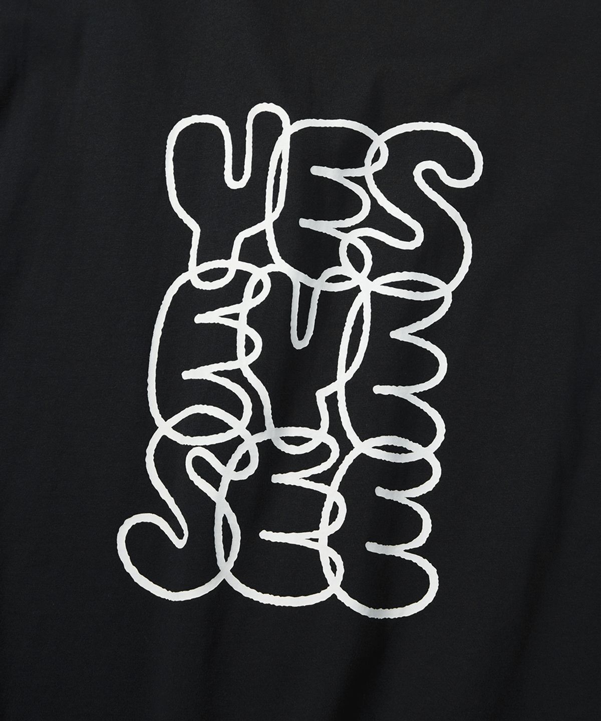 예스아이씨(YESEYESEE) C-Logo L/S Black
