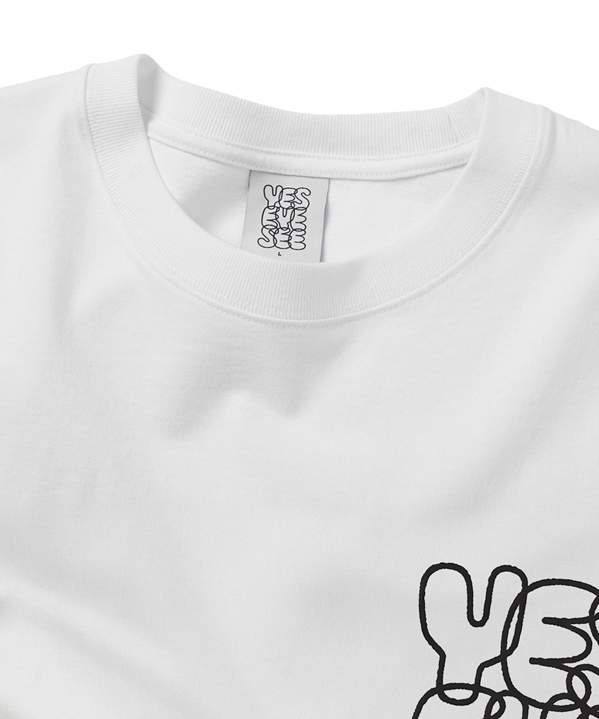 예스아이씨(YESEYESEE) C-Logo L/S White