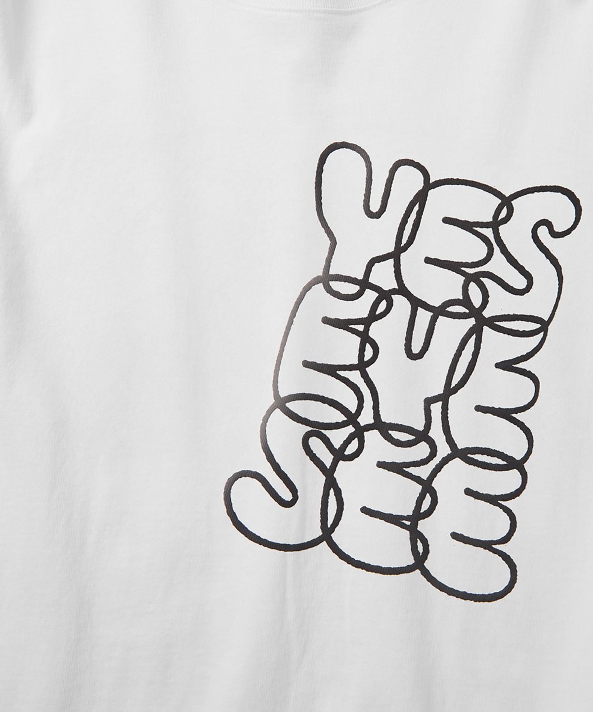 예스아이씨(YESEYESEE) C-Logo L/S White