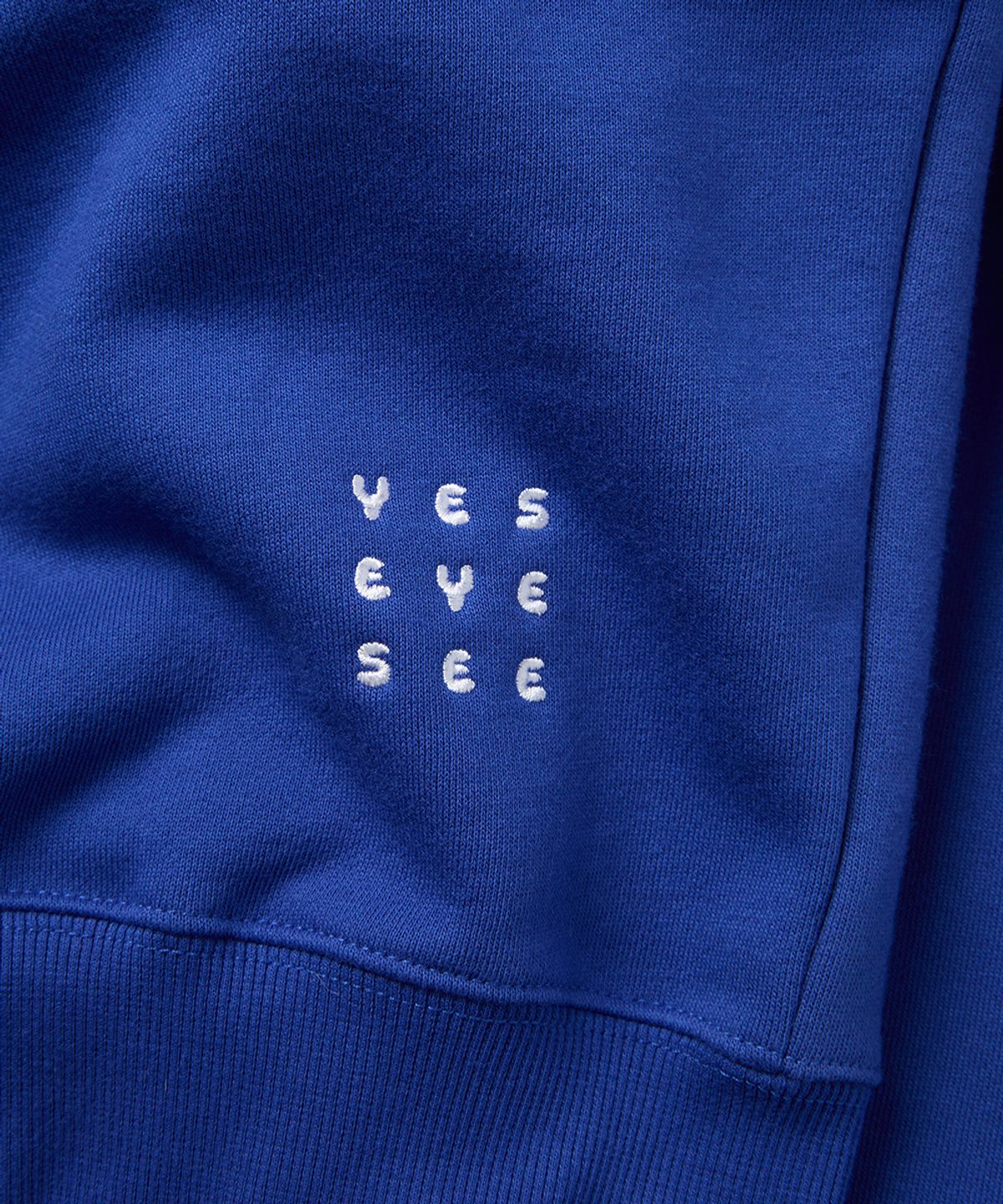 예스아이씨(YESEYESEE) Y.E.S Goblin Hoodie Blue