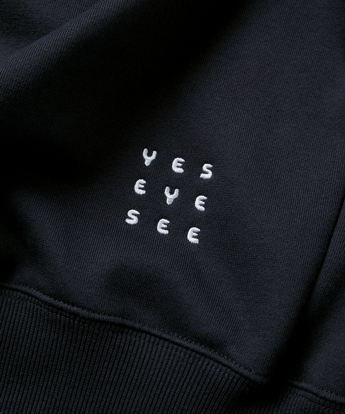 예스아이씨(YESEYESEE) Y.E.S Goblin Hoodie Charcoal