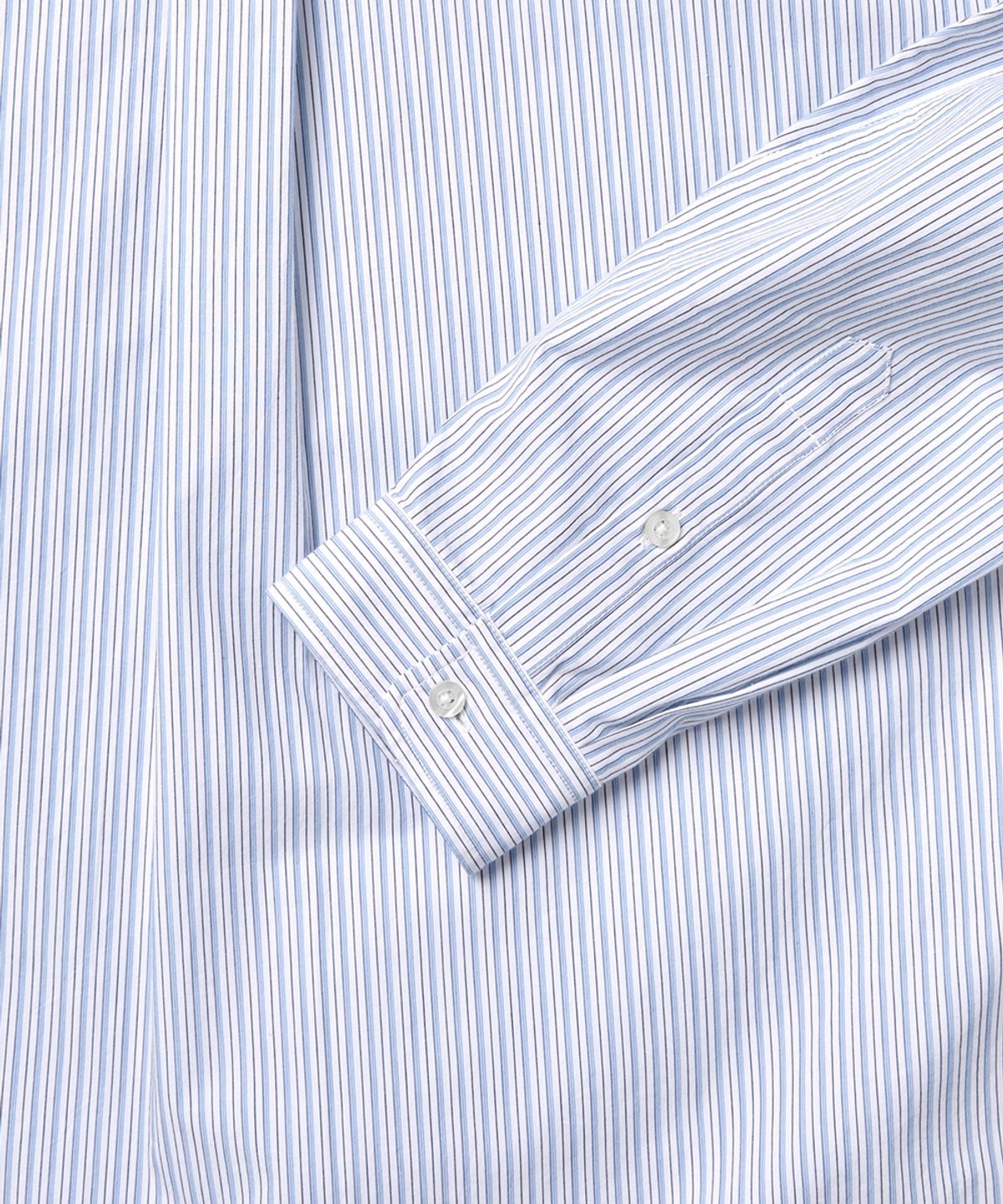 예스아이씨(YESEYESEE) Plop Stripe Shirt White