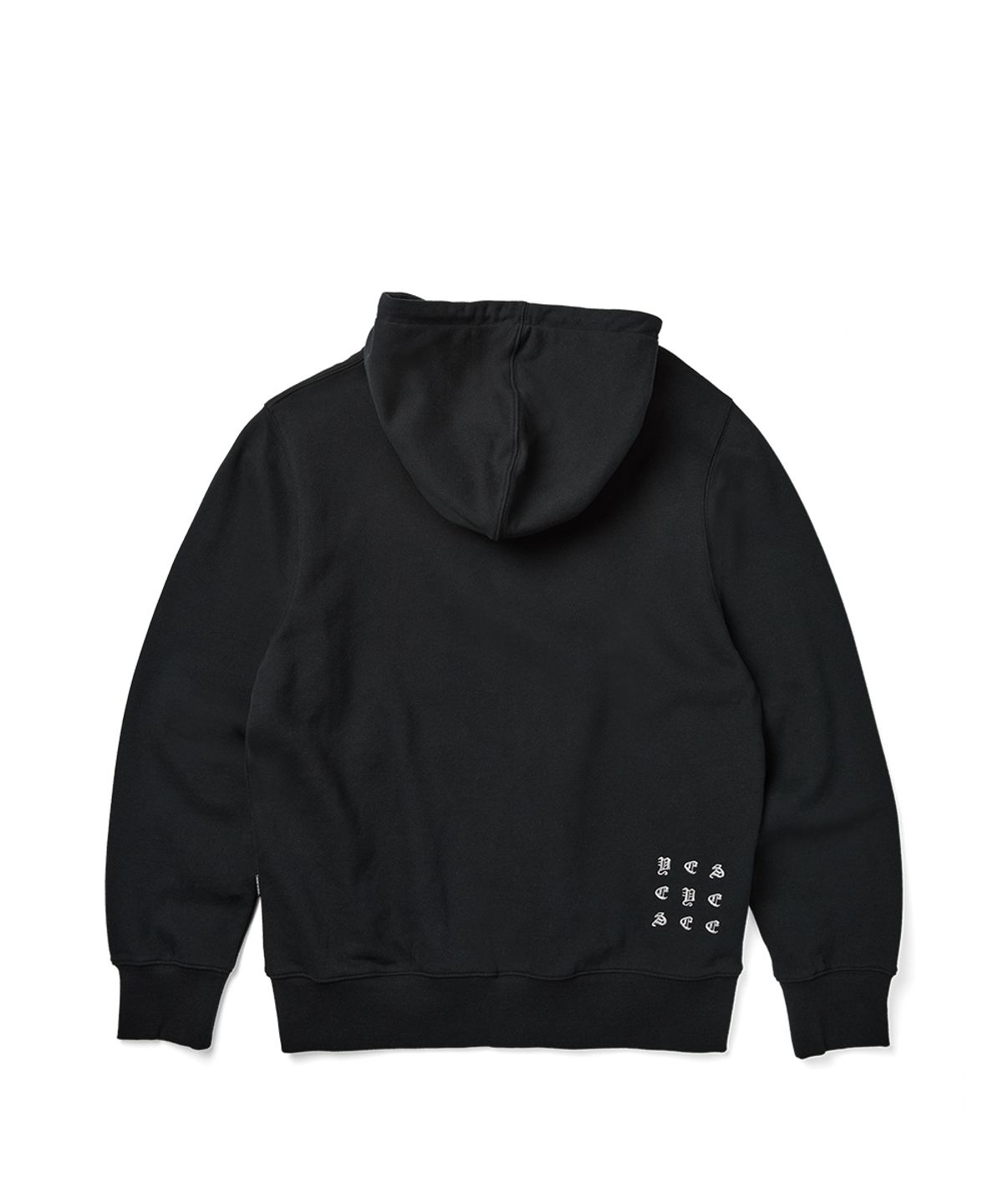 예스아이씨(YESEYESEE) Bullet Holes Zip-up Hoodie Black