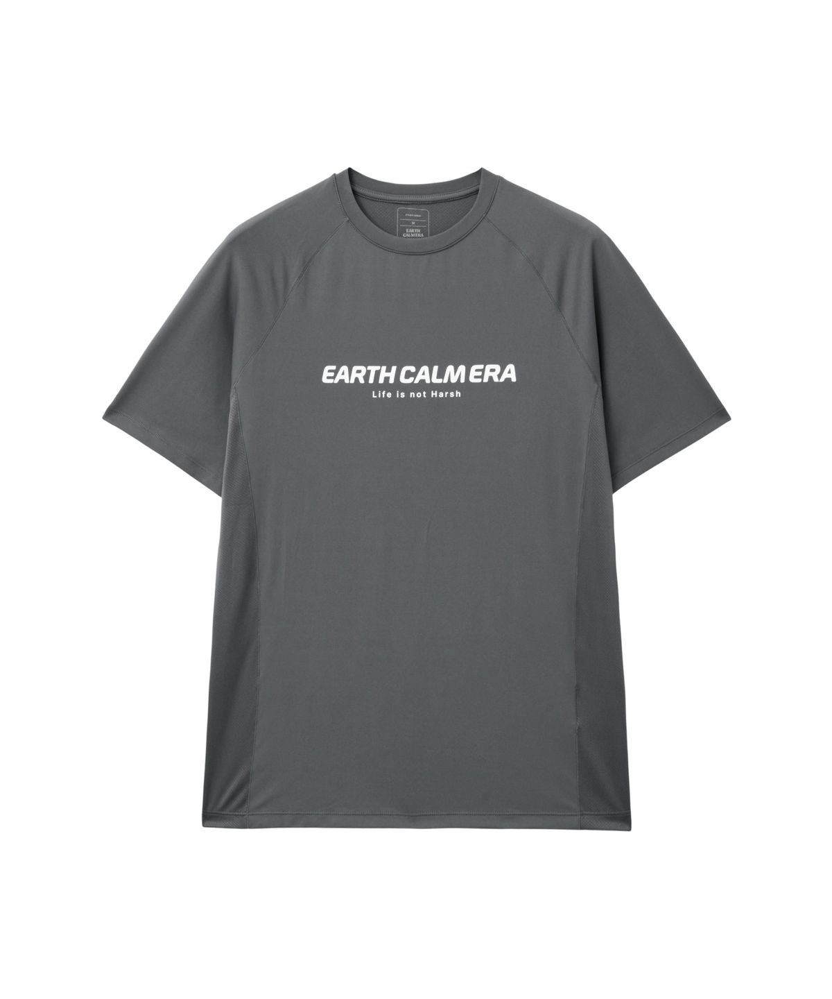 얼스캄에라(EARTH CALM ERA) 벤틸레이션 액티브 숏슬리브_그레이