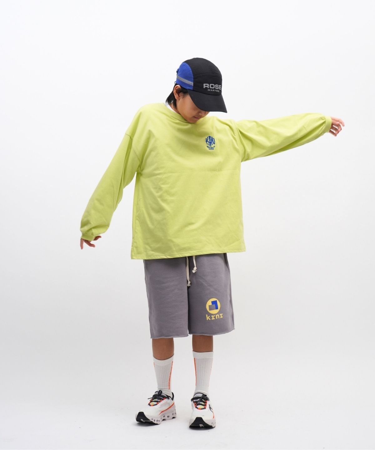 쿠르나르(KRNR) BALANCE 레귤러핏 데일리 시그니처 주니어 반바지 쇼츠
