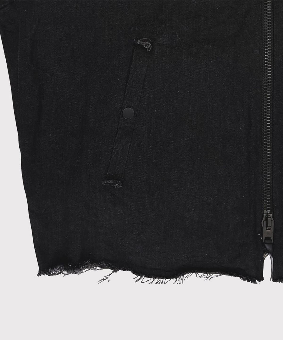 마이너스(MINUS) Slash Seam Flight(NOIR) - BLACK