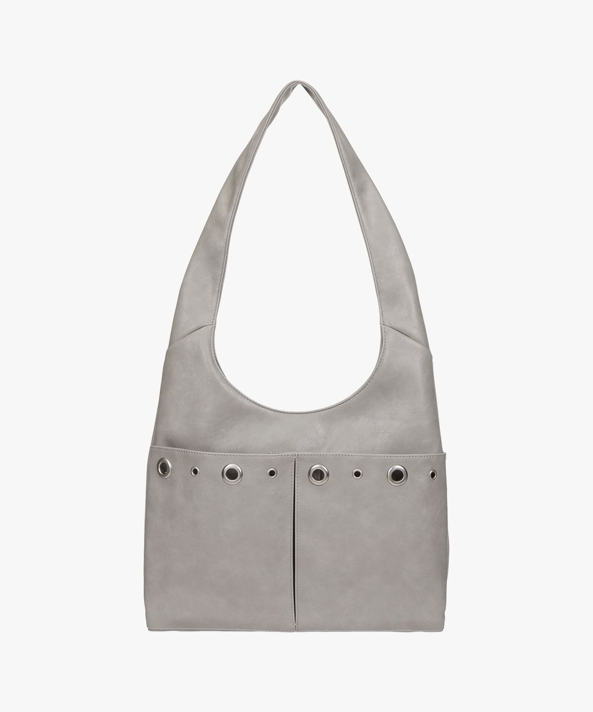 트리마치(TRIMARCH) Vintage Eyelet Shoulder Bag / Gray