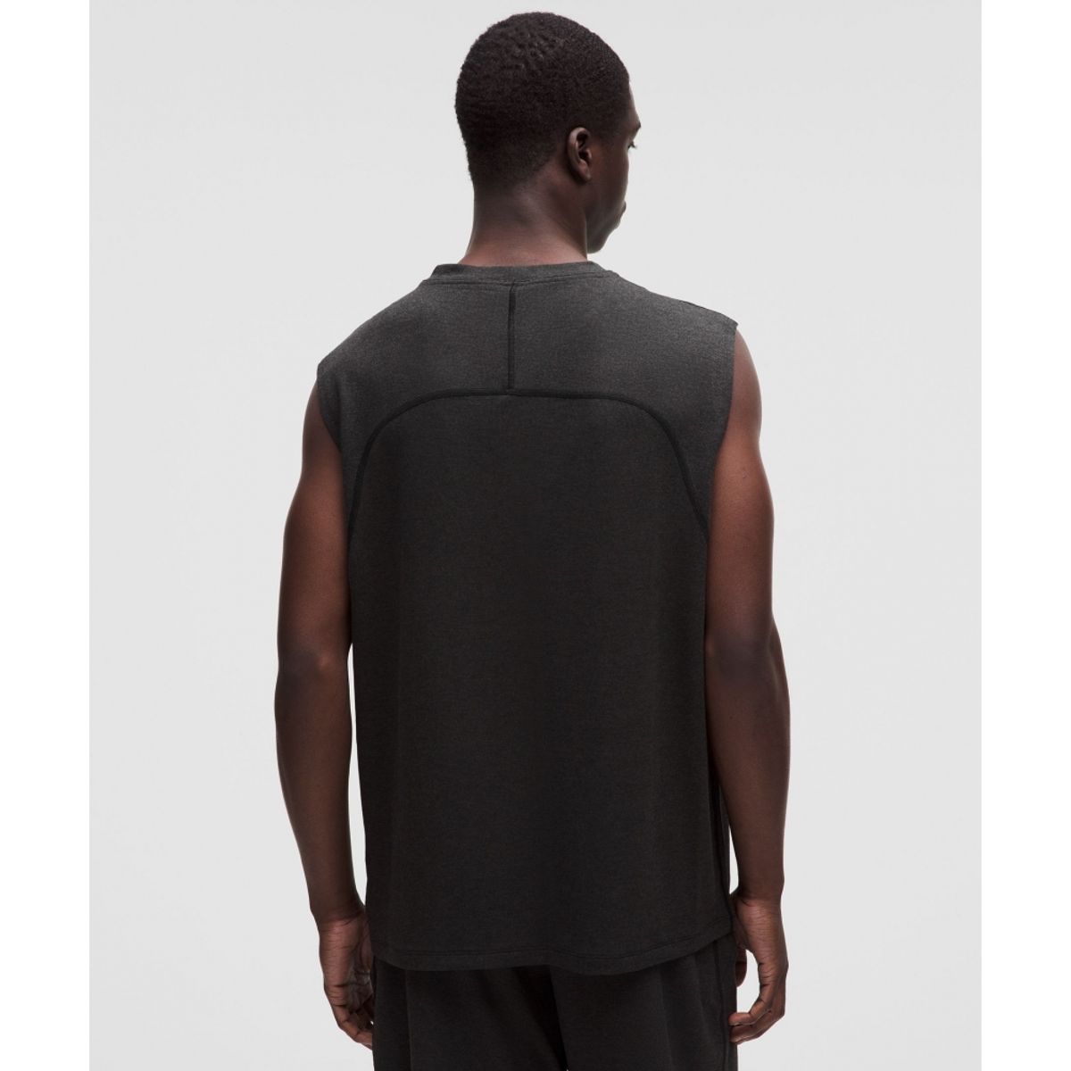 룰루레몬(LULULEMON) 비캄 릴랙스 핏 슬리브리스 셔츠  HBLK