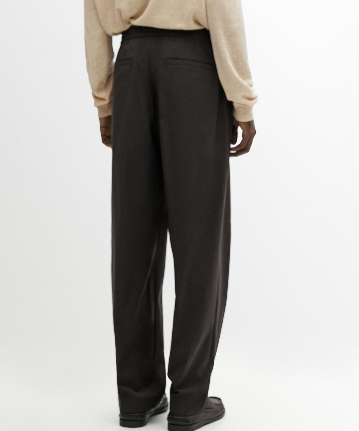 마시모두띠(MASSIMO DUTTI) 하이테크 토탈룩 팬츠