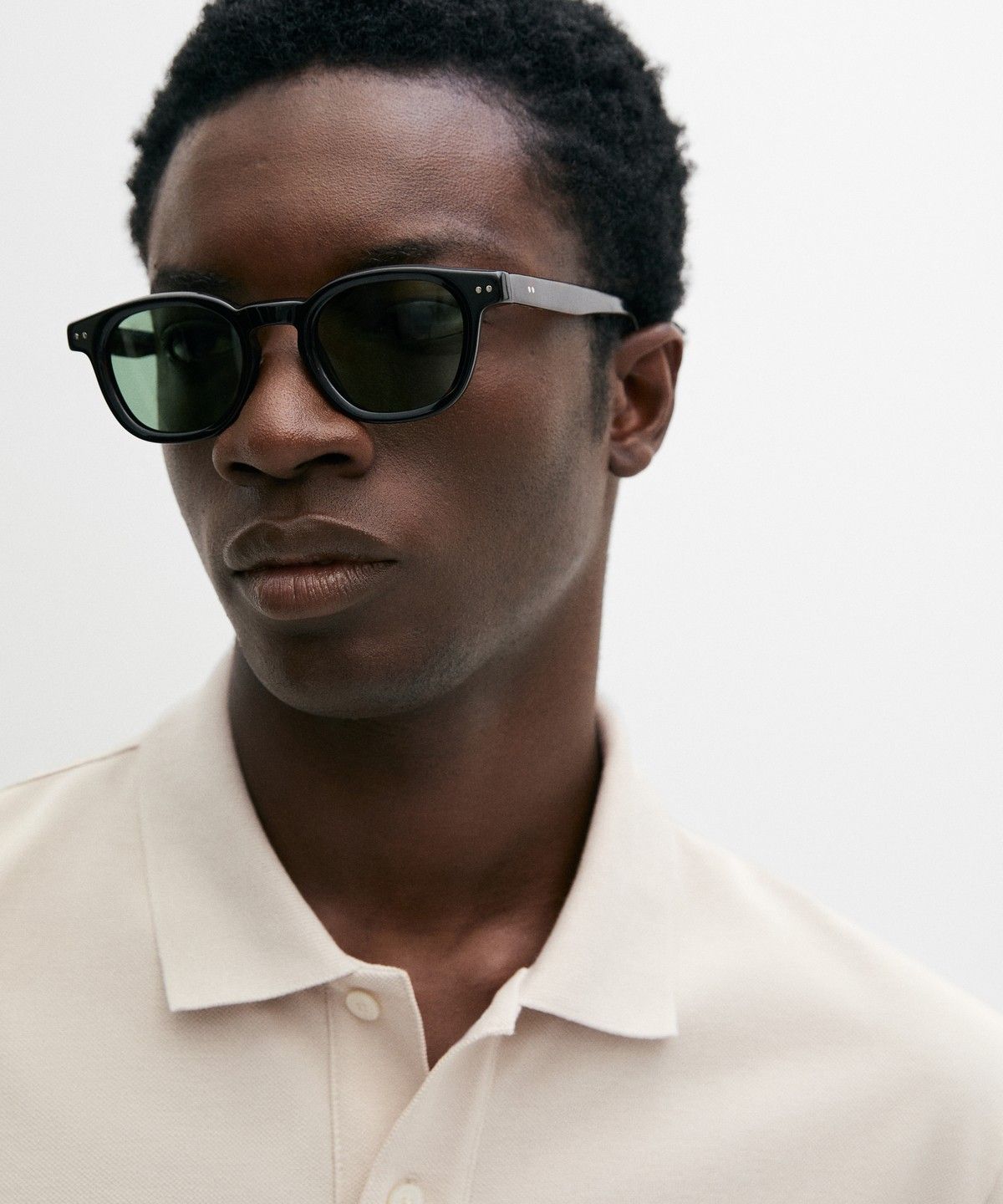 마시모두띠(MASSIMO DUTTI) 마이크로 텍스처드 코튼 피케 폴로 셔츠