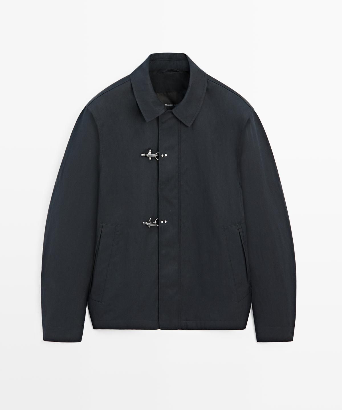마시모두띠(MASSIMO DUTTI) 코튼 토글 재킷