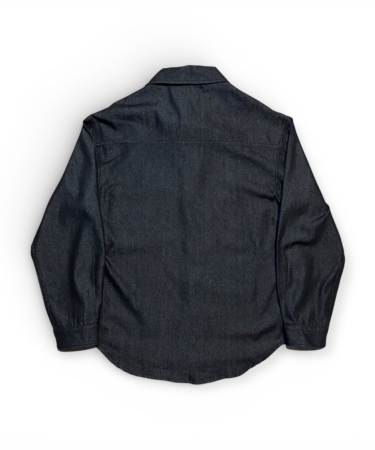 본슬리피(BORN SLIPPY) Dead Romance Pocket Denim Shirt (Black)