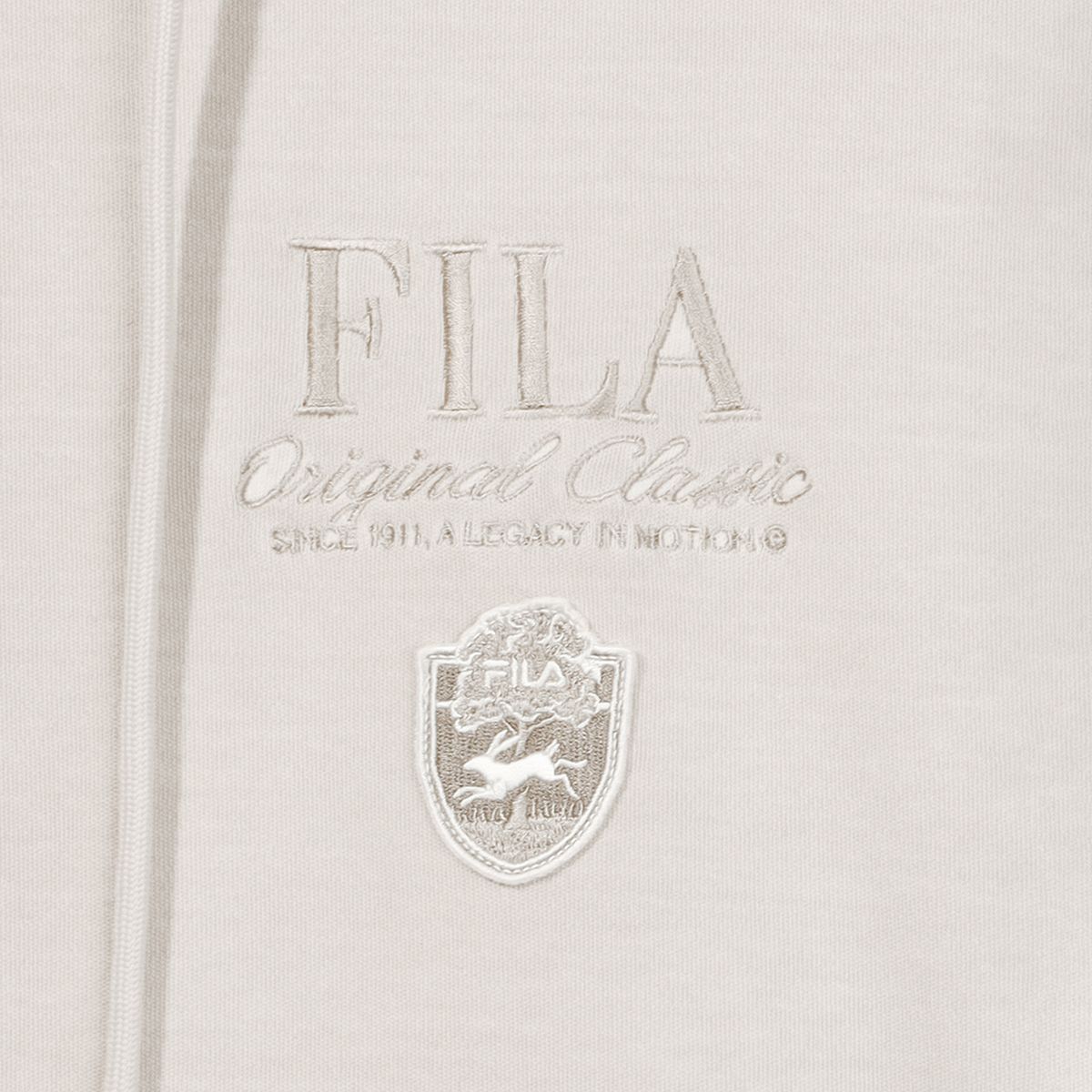 휠라(FILA) 피그먼트 후드 집업(FS261FT01X002293)