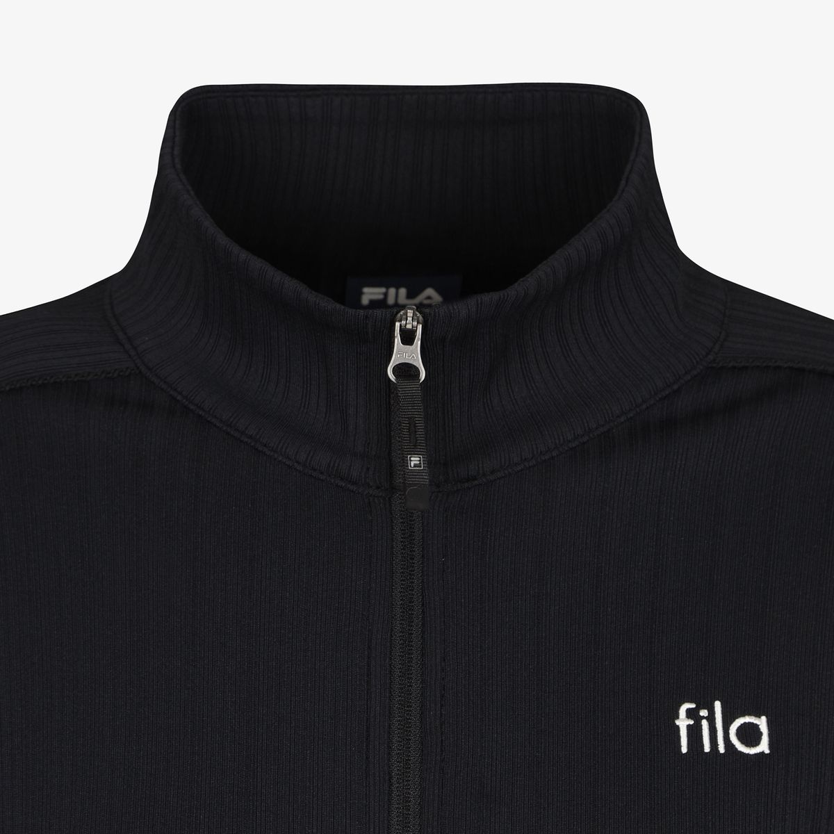 휠라(FILA) 여성 골지 트레이닝 스탠넥 집업(FS262FT02F001001)