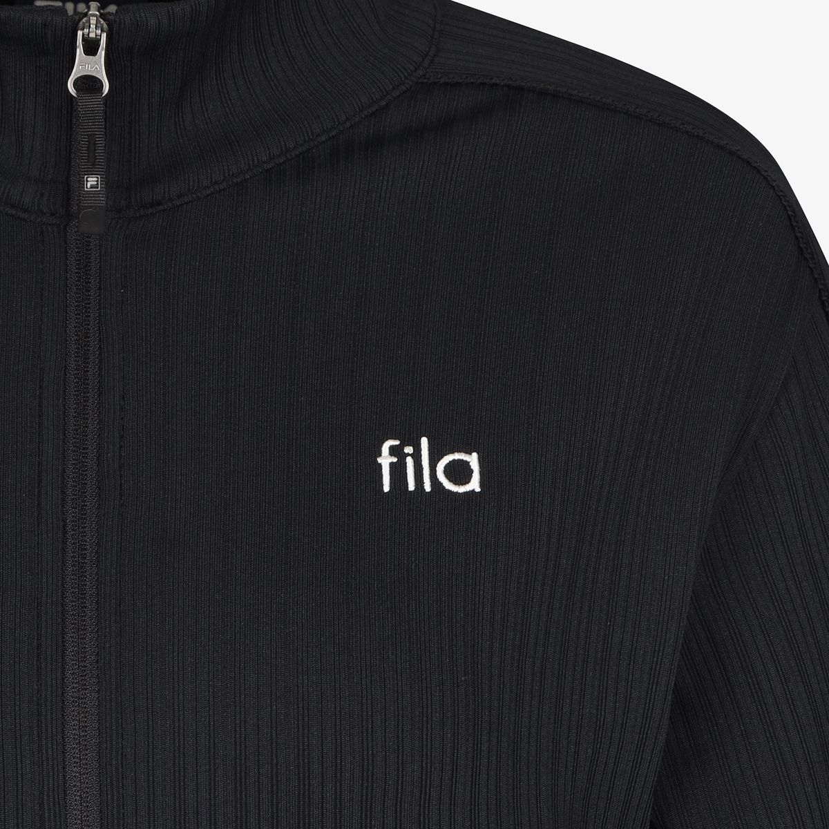 휠라(FILA) 여성 골지 트레이닝 스탠넥 집업(FS262FT02F001001)