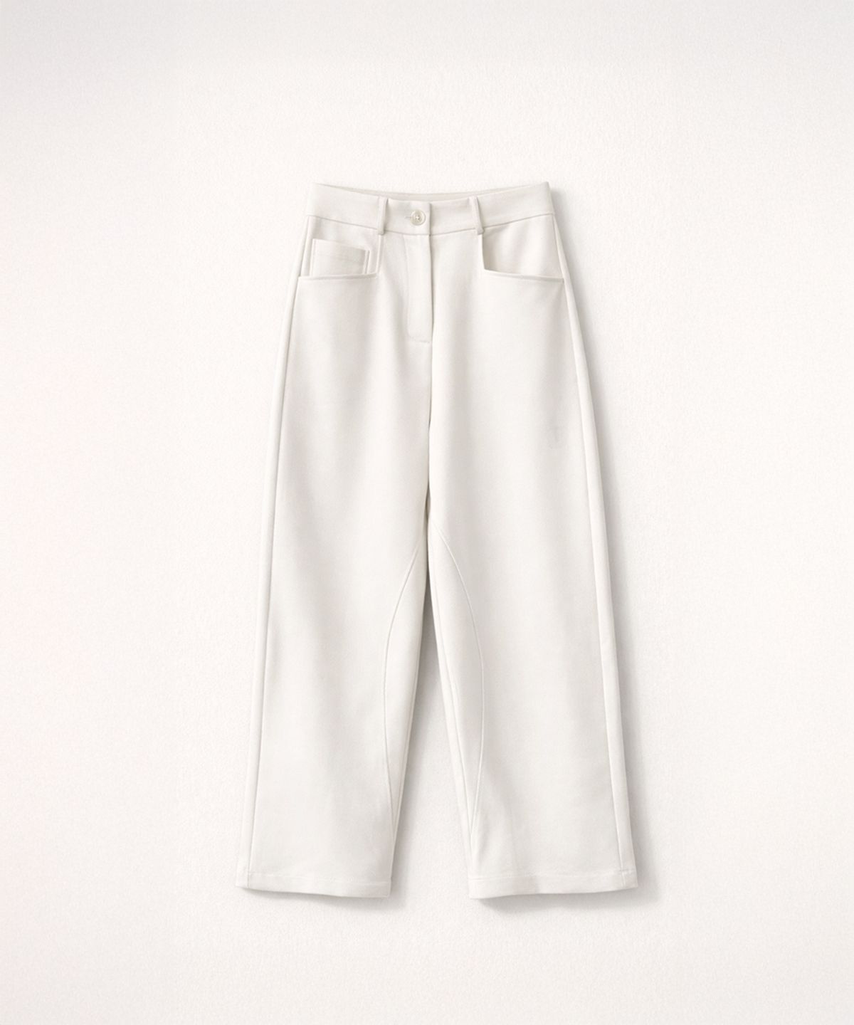 320쇼룸(320SHOWROOM) Four-Way Stretch Comfort Slacks Ivory