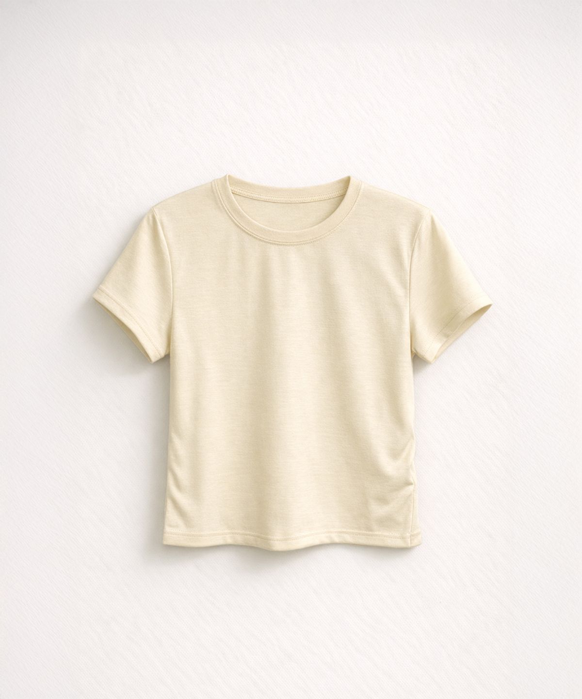 320쇼룸(320SHOWROOM) Daily Essential Back-Label Point T-Shirt Yellow