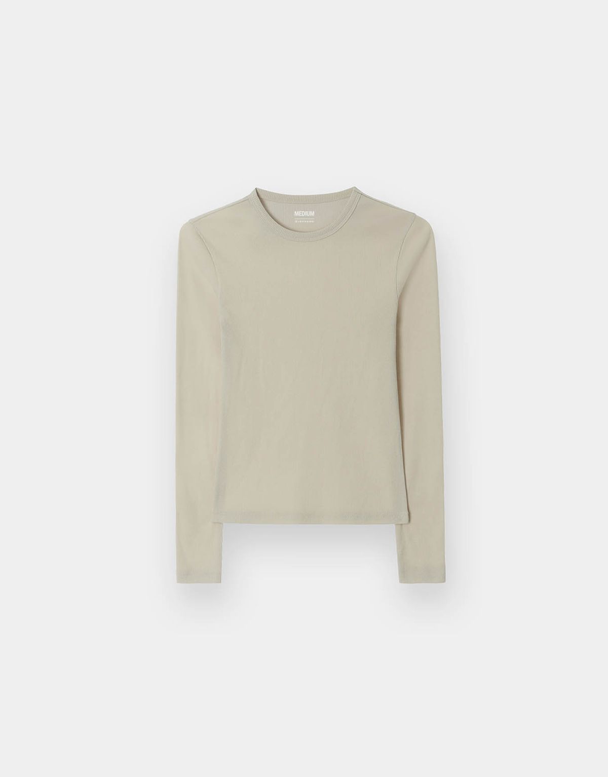 지오다노(GIORDANO) 골지 슬림핏 긴팔 티셔츠 326504 [4color]