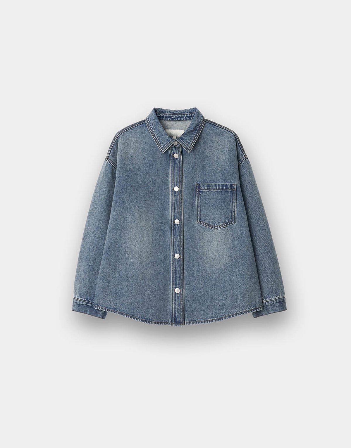 지오다노(GIORDANO) 데님 오버핏 자켓 376507 [3color]
