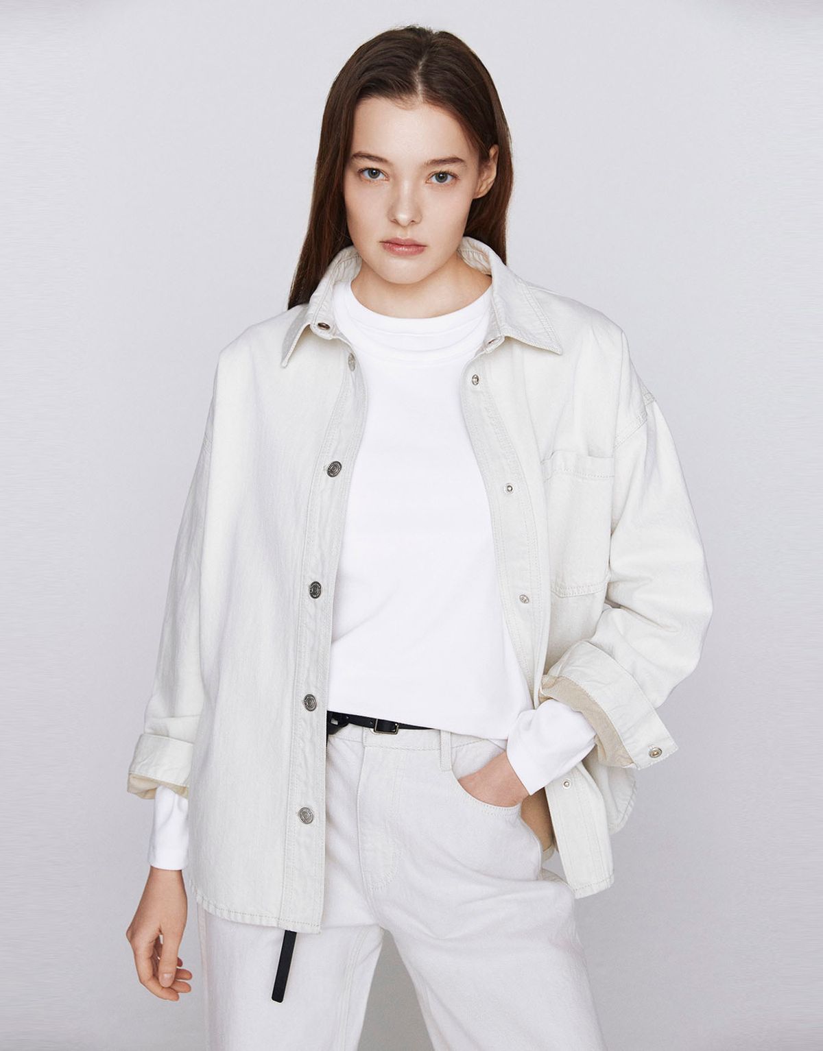 지오다노(GIORDANO) 데님 오버핏 자켓 376507 [3color]