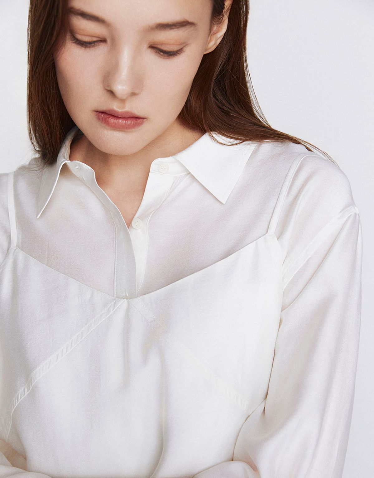 지오다노(GIORDANO) 시어 플루이드 뷔스티에 346523 [1color]
