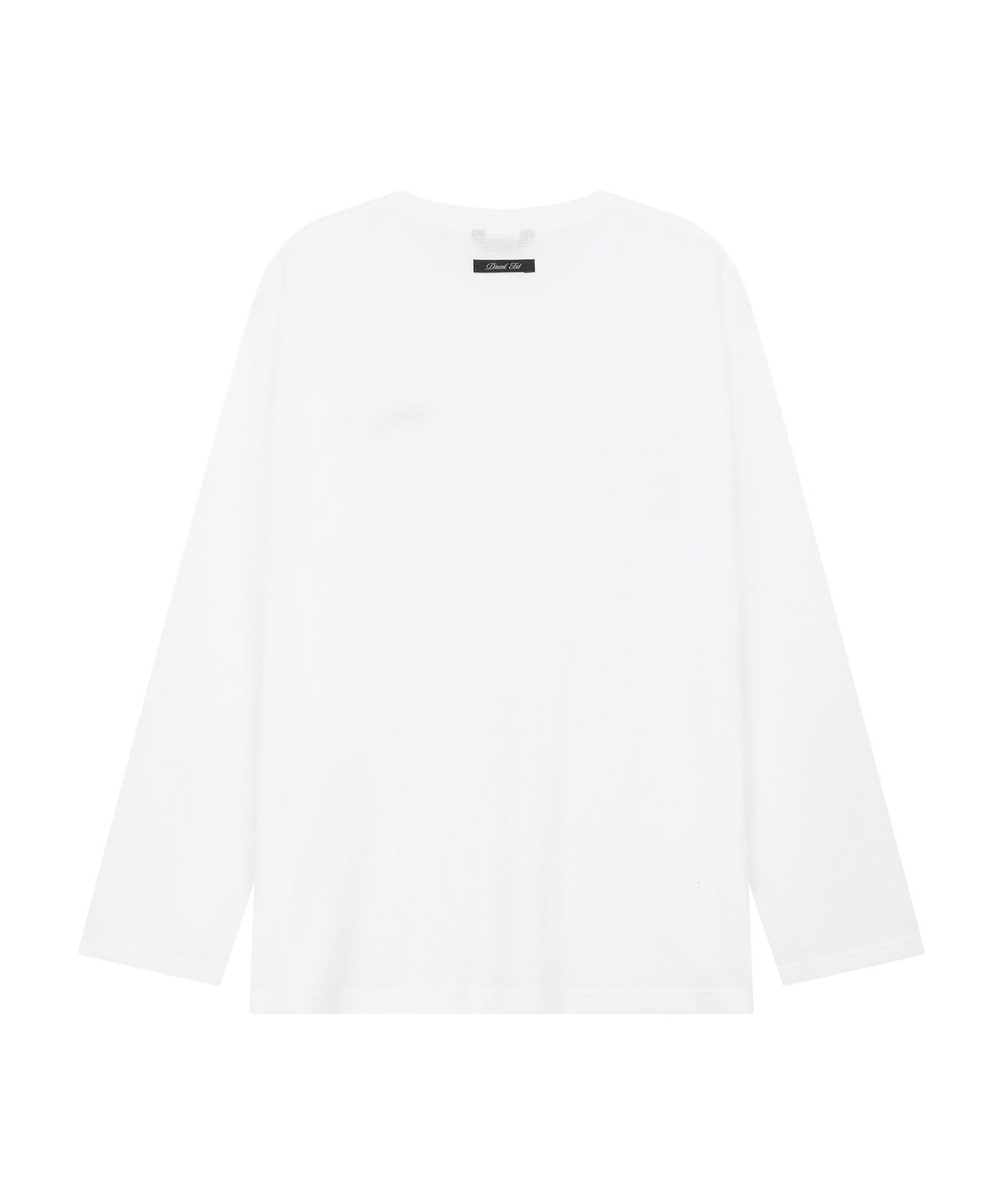 드렁크텍스트(DRUNKTXT) Waffle Long Sleeve White
