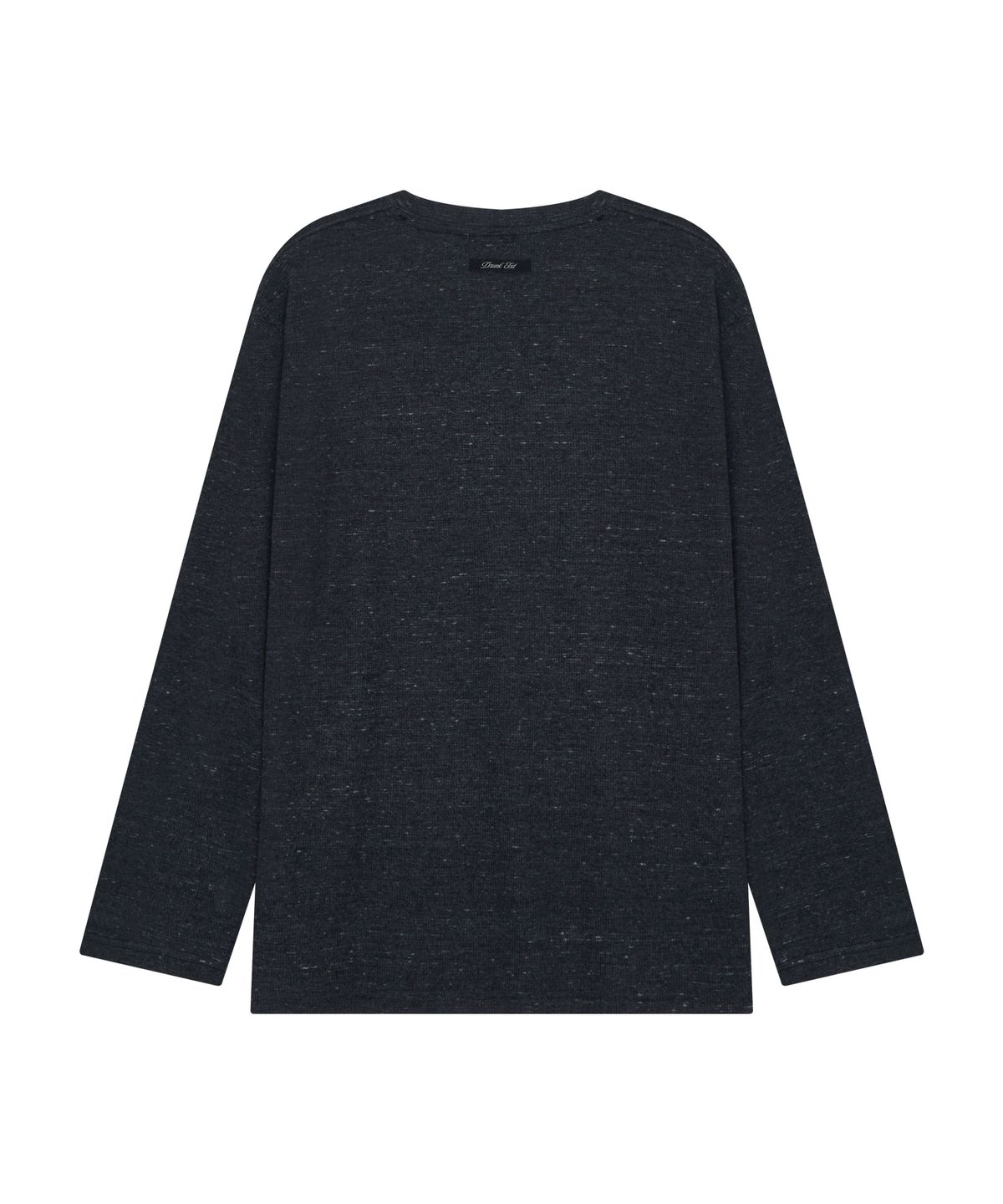 드렁크텍스트(DRUNKTXT) Waffle Long Sleeve Charcoal