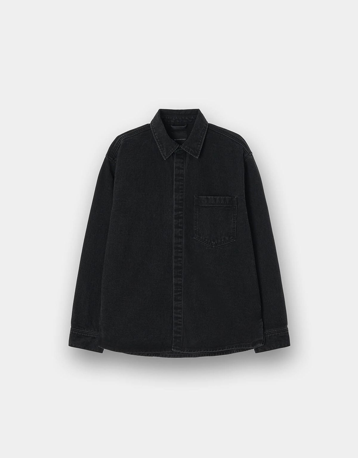 지오다노(GIORDANO) 코튼 데님 스냅 자켓 076504 [2color]
