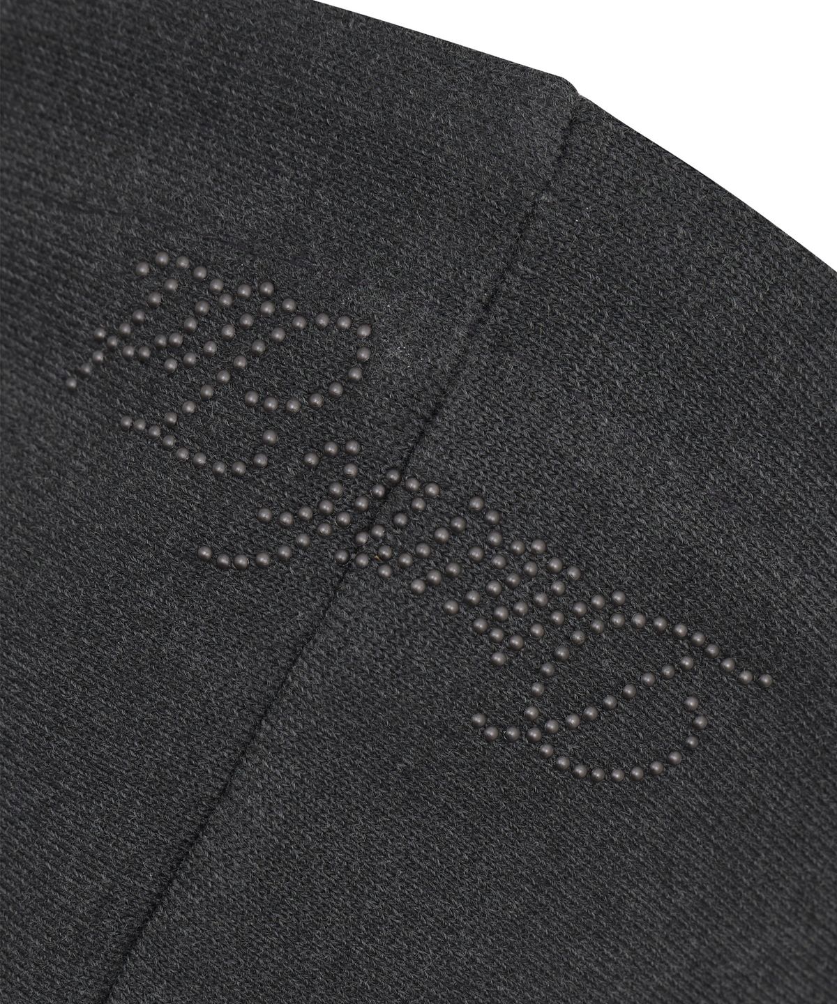 드렁크텍스트(DRUNKTXT) Hotfix Pigment Zip-Up Hoodie Charcoal