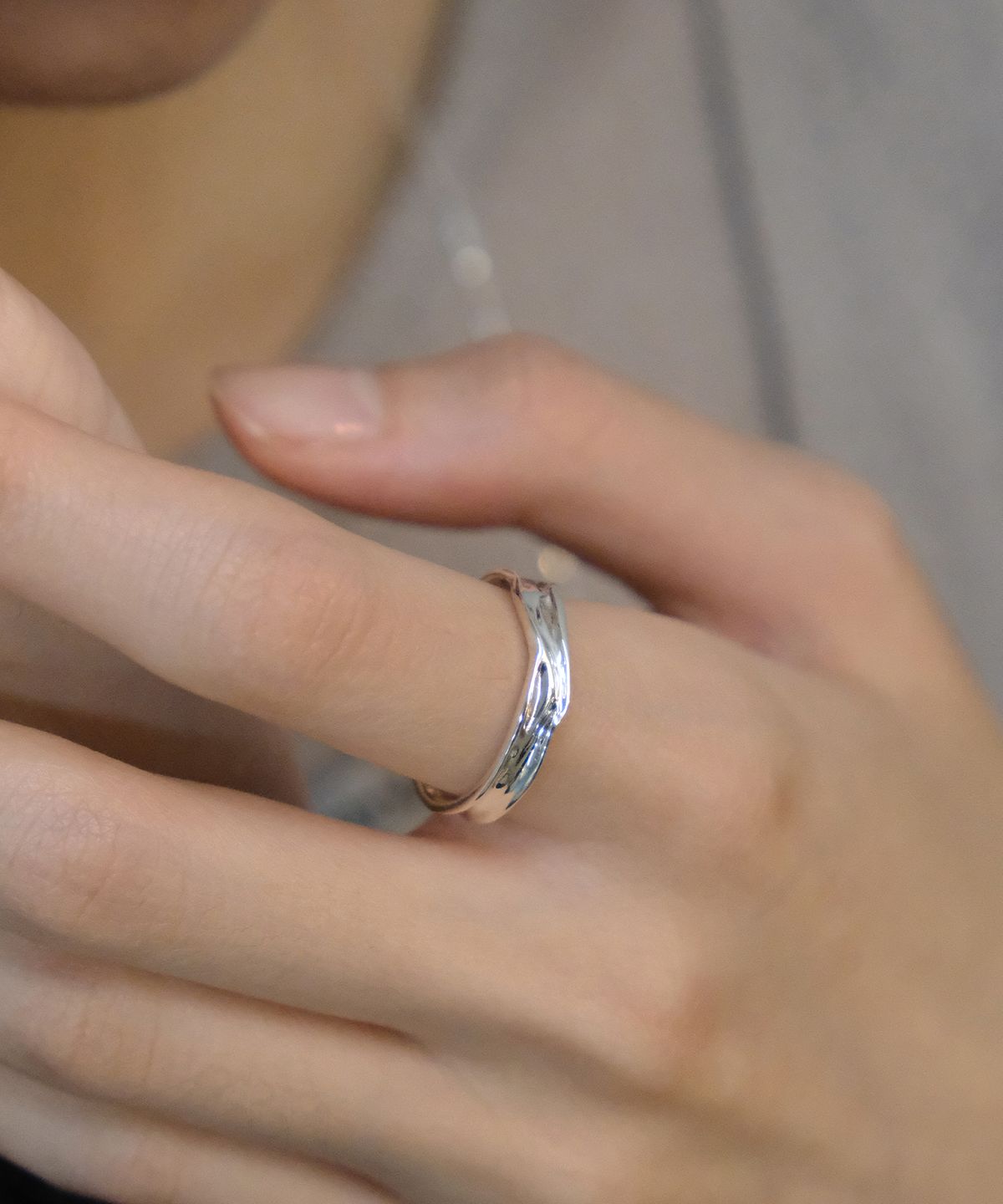 포에트리하우스(POETRYHAUS) ETERNA WAVE RING