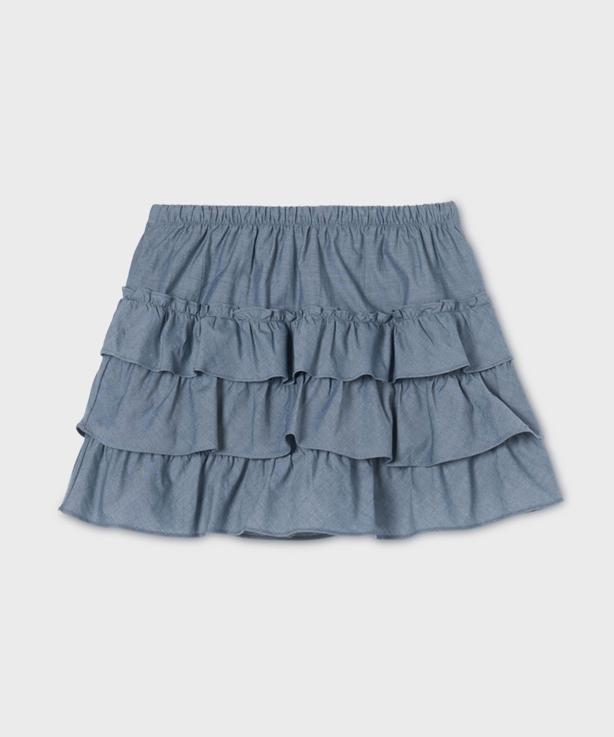 후아유(WHO.A.U) Shambray Wrap Skirt / WHWHG2483F