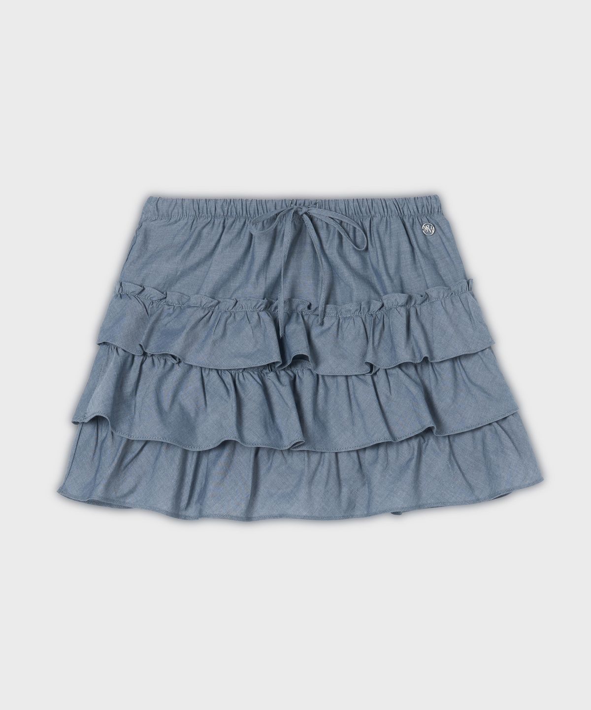 후아유(WHO.A.U) Shambray Wrap Skirt / WHWHG2483F