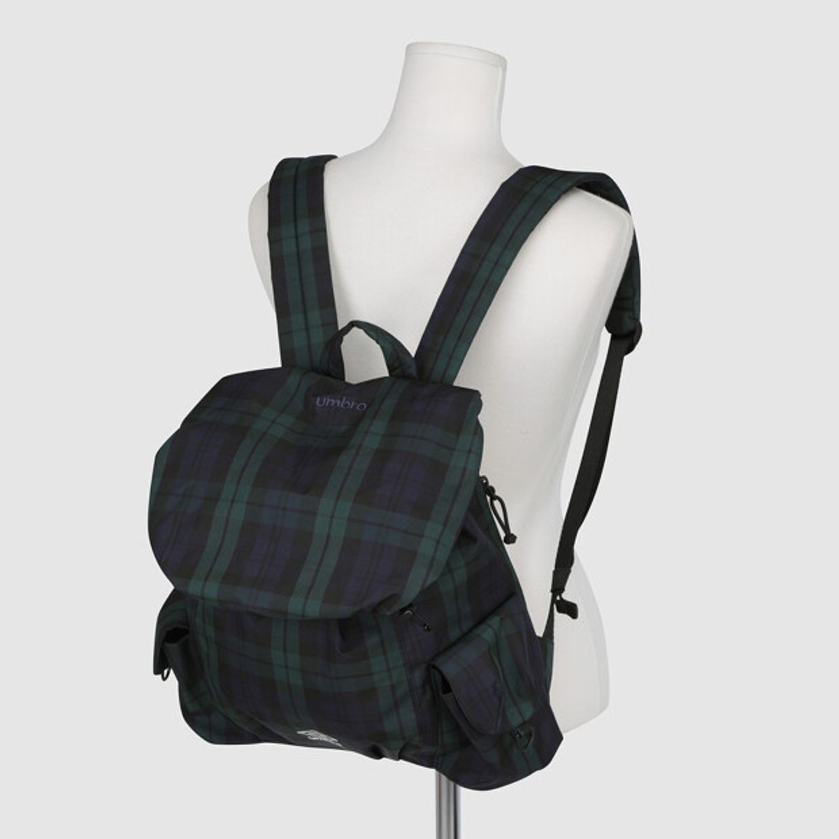 엄브로(UMBRO) 클라우드 백팩 (12L) 그린 패턴 UR122CBP23
