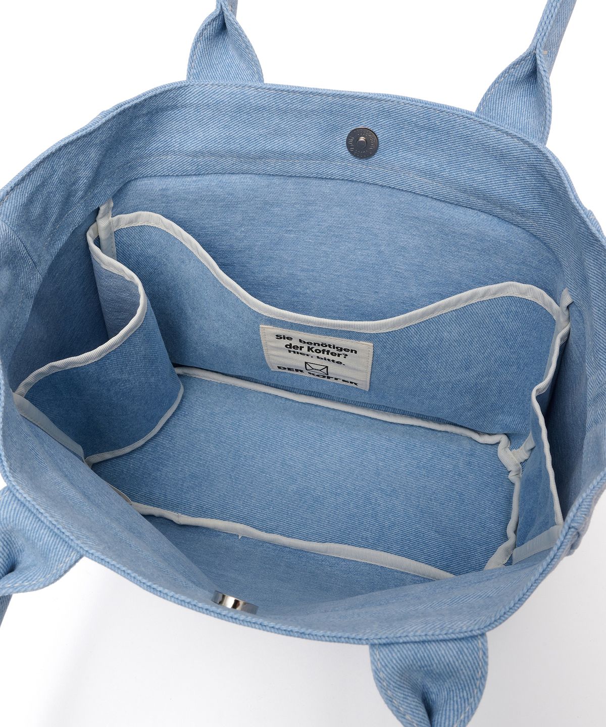 델코퍼(DER KOFFER) SHOPPER BOAT VINTAGE [BLUE]