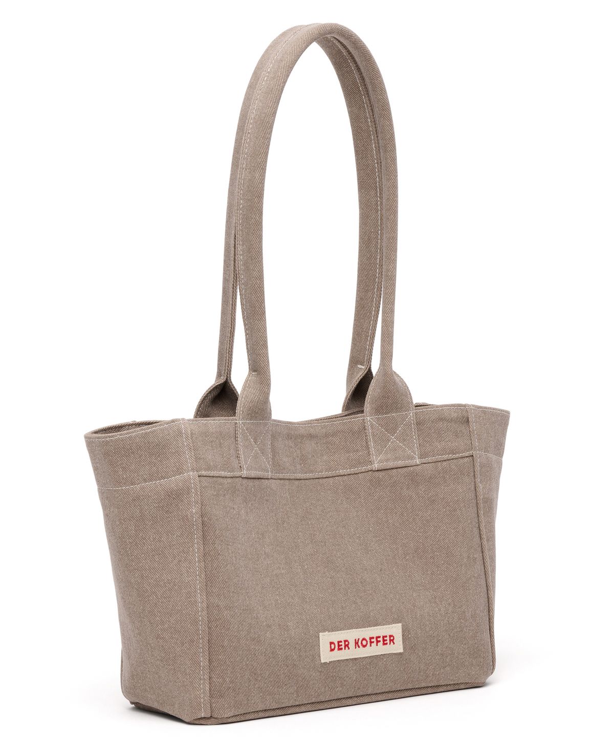 델코퍼(DER KOFFER) SHOPPER BOAT VINTAGE [BROWN]