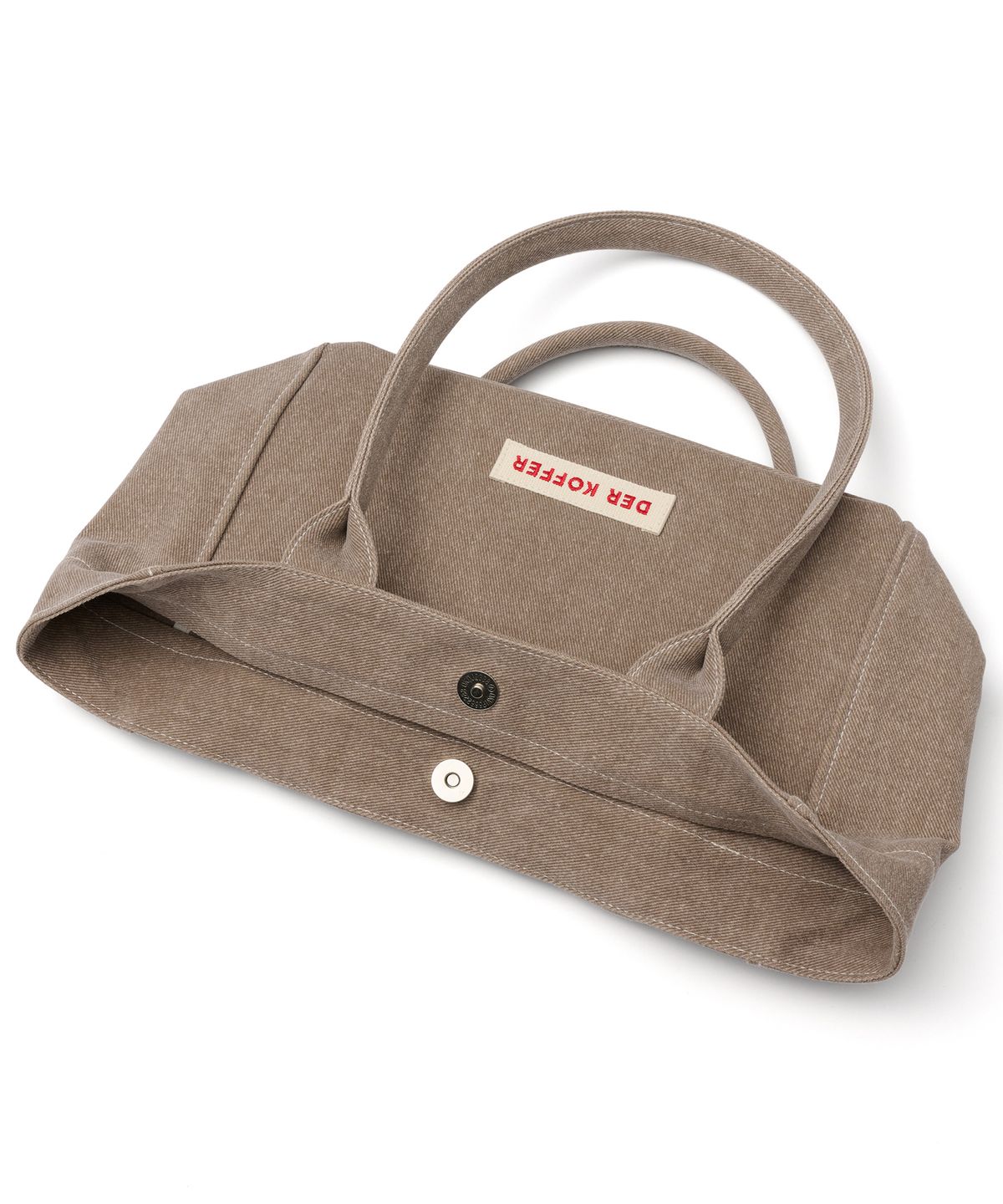 델코퍼(DER KOFFER) SHOPPER BOAT VINTAGE [BROWN]