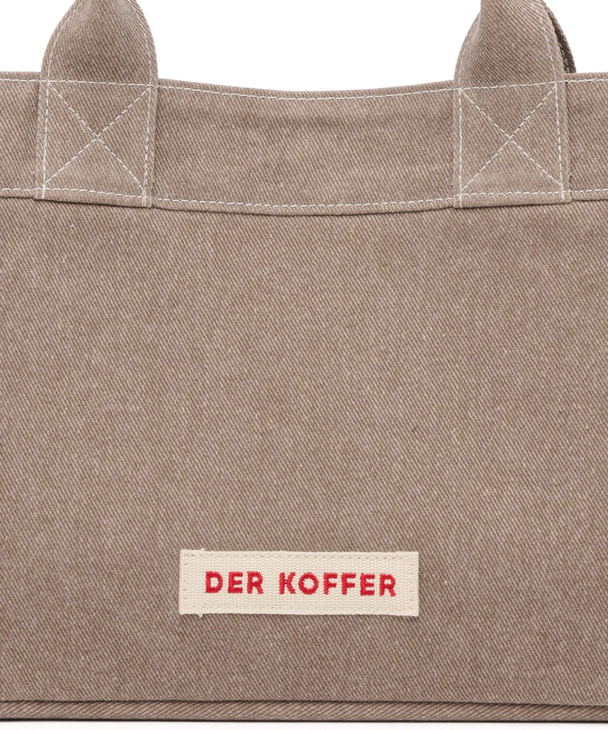 델코퍼(DER KOFFER) SHOPPER BOAT VINTAGE [BROWN]