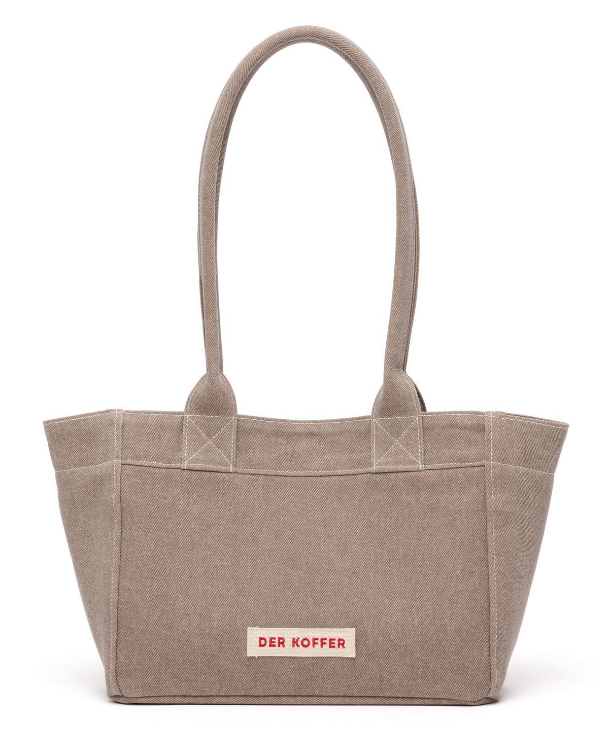 델코퍼(DER KOFFER) SHOPPER BOAT VINTAGE [BROWN]