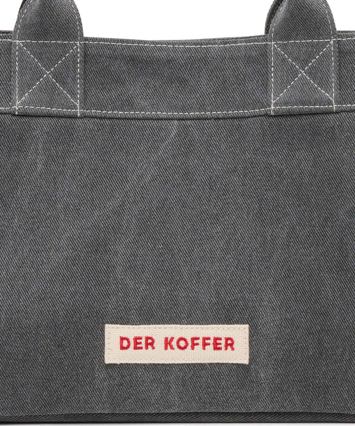 델코퍼(DER KOFFER) SHOPPER BOAT VINTAGE [CHARCOAL]