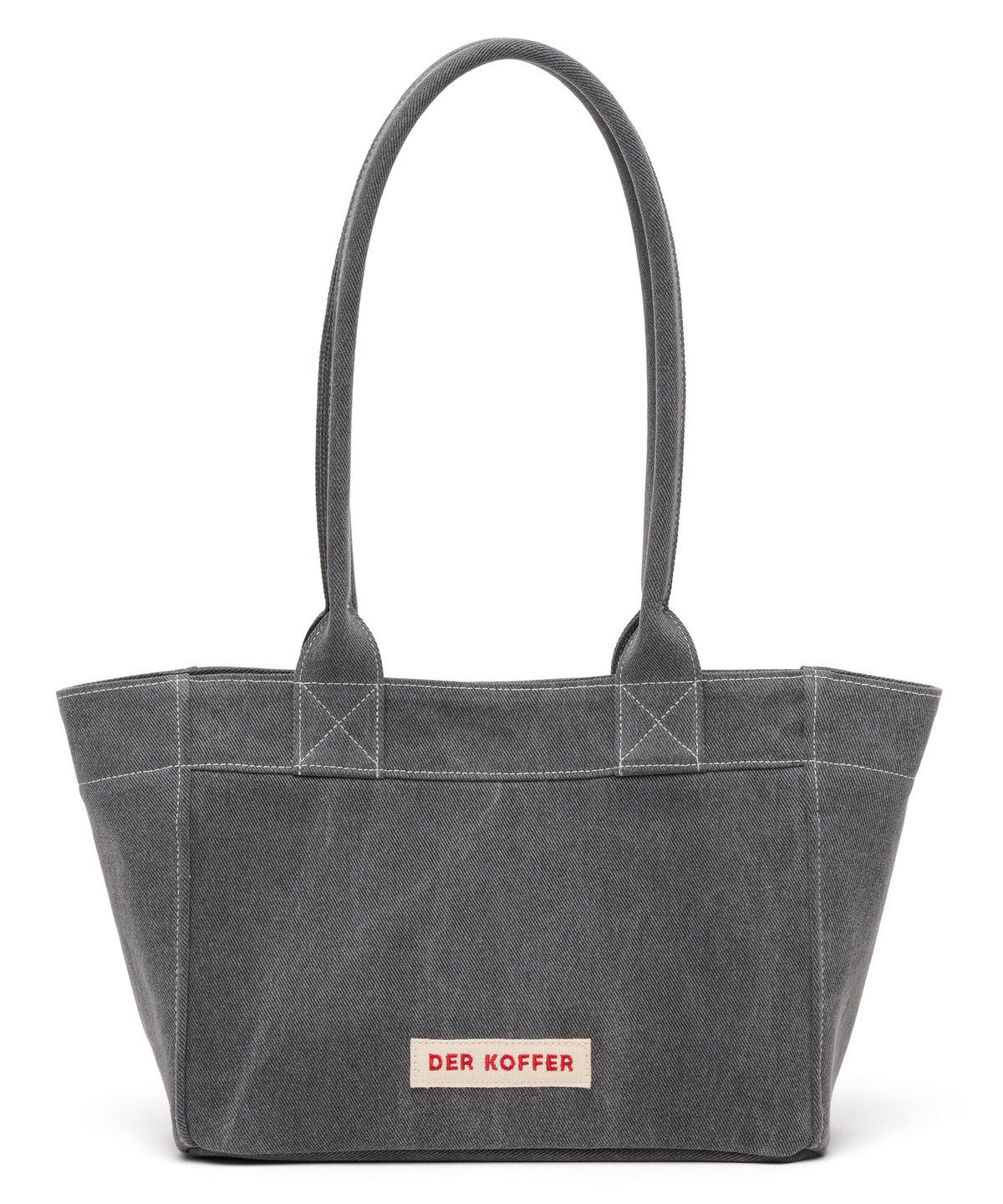 델코퍼(DER KOFFER) SHOPPER BOAT VINTAGE [CHARCOAL]