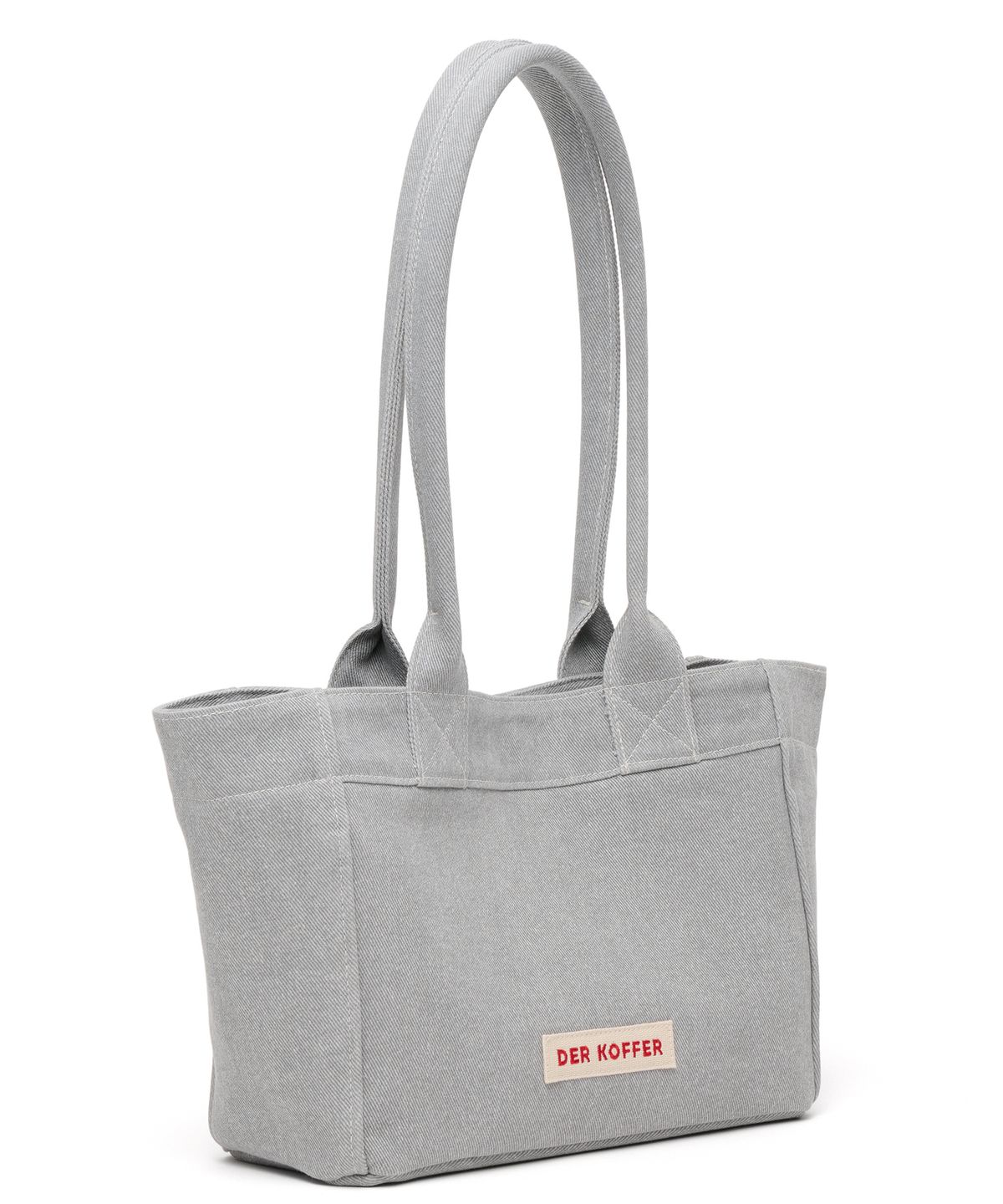 델코퍼(DER KOFFER) SHOPPER BOAT VINTAGE [L_GREY]