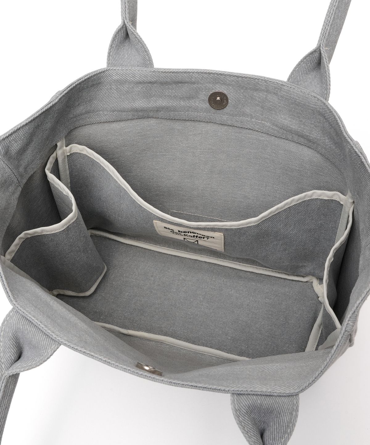 델코퍼(DER KOFFER) SHOPPER BOAT VINTAGE [L_GREY]