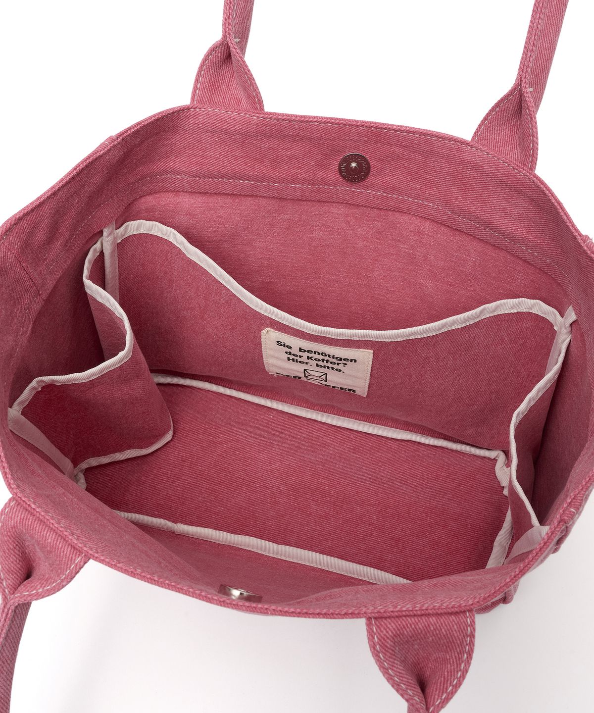 델코퍼(DER KOFFER) SHOPPER BOAT VINTAGE [RED]