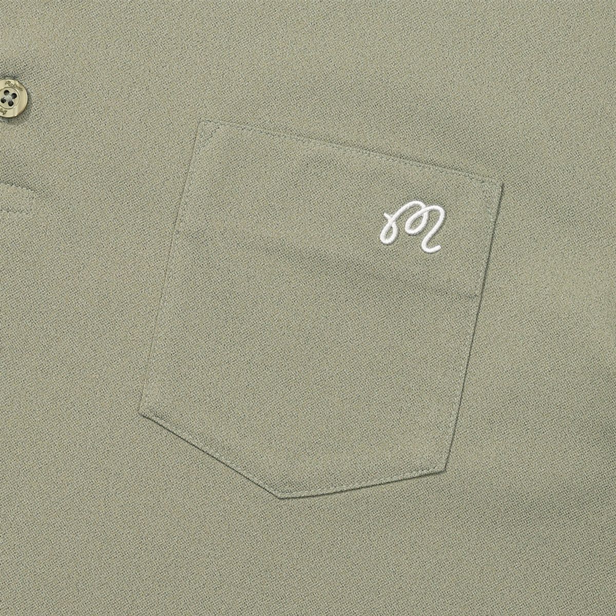 말본 골프(MALBON GOLF) 배색 포인트 폴로 티셔츠 KHAKI (MAN)