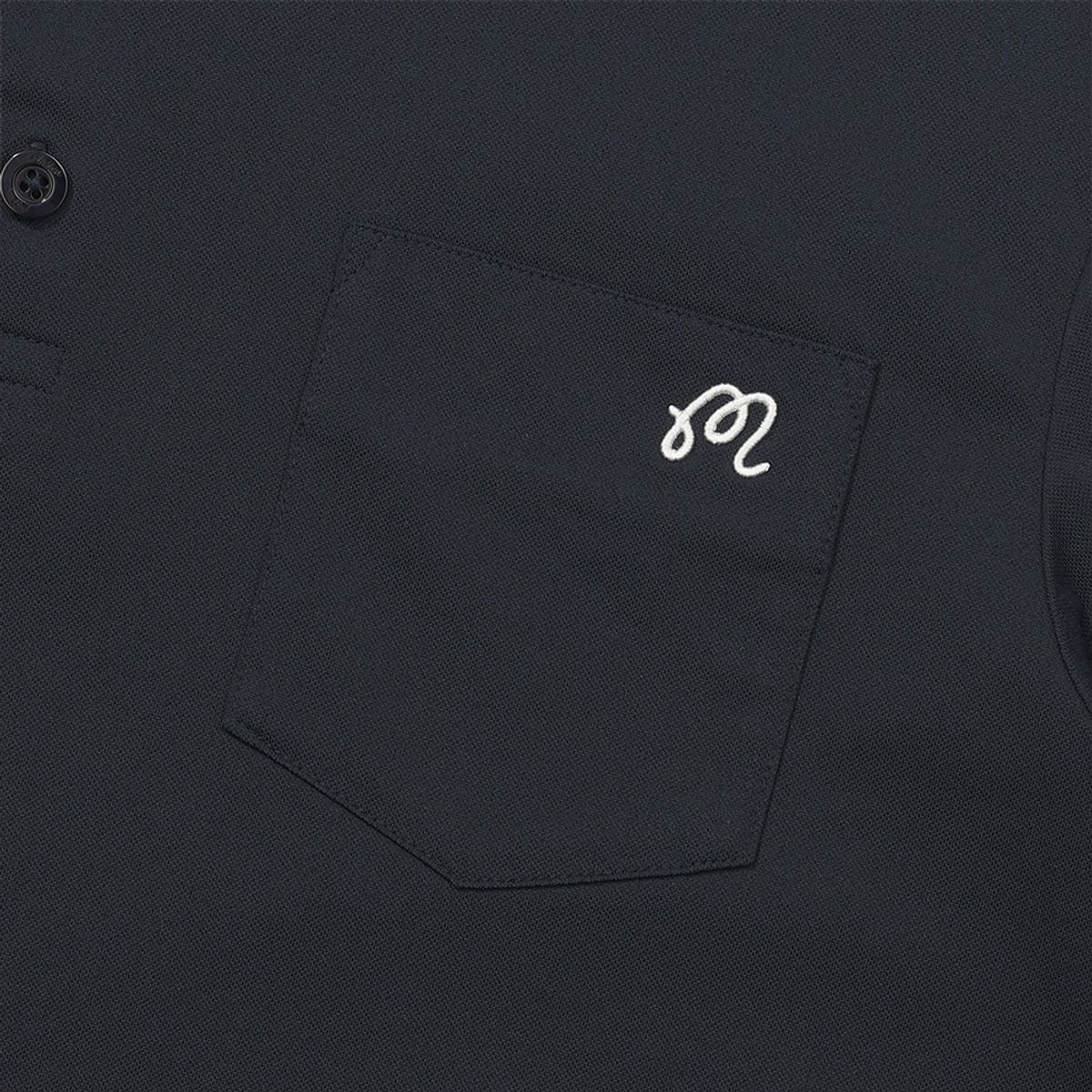 말본 골프(MALBON GOLF) 배색 포인트 폴로 티셔츠 NAVY (MAN)