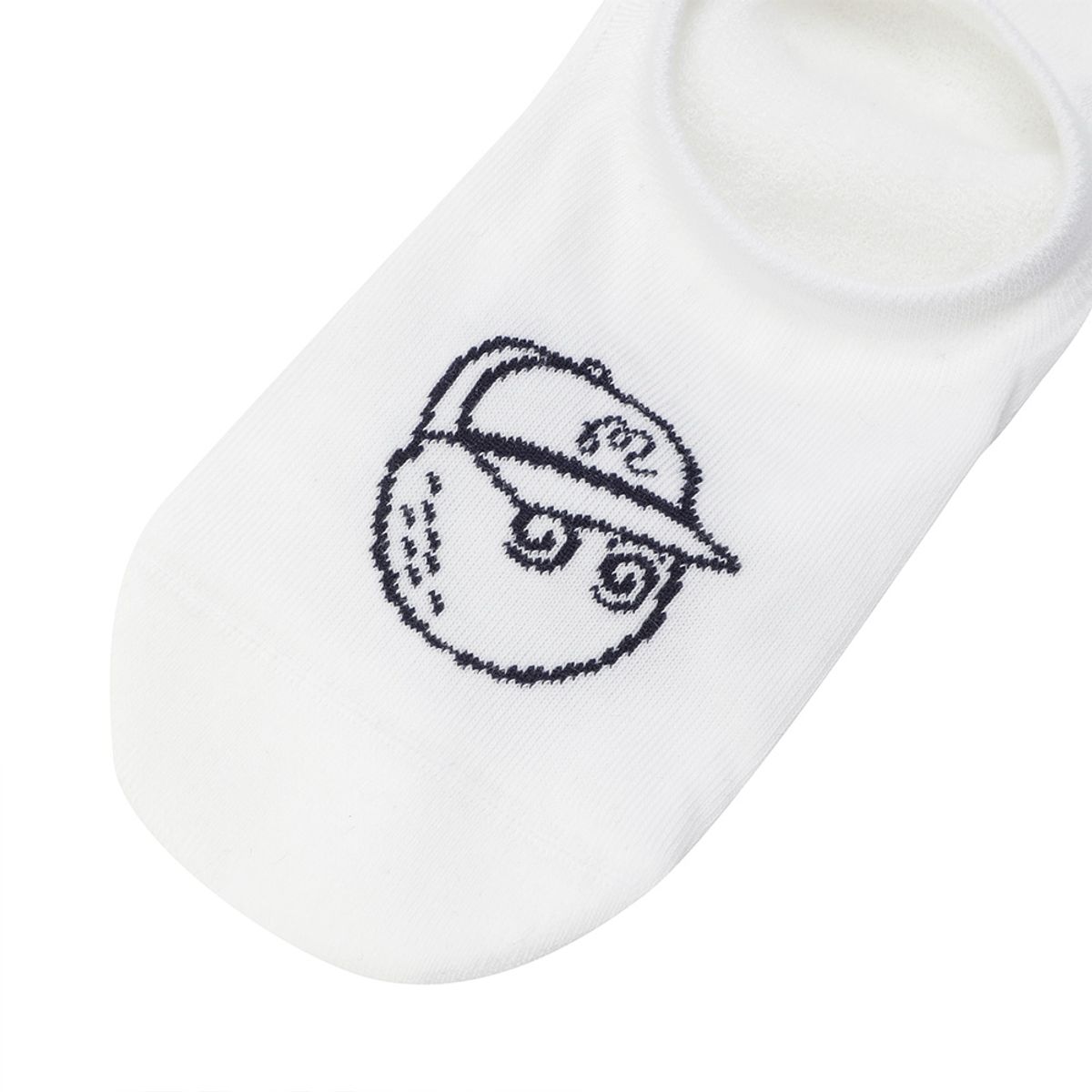 말본 골프(MALBON GOLF) 말본 로고 자카드 페이크 삭스 OFF WHITE