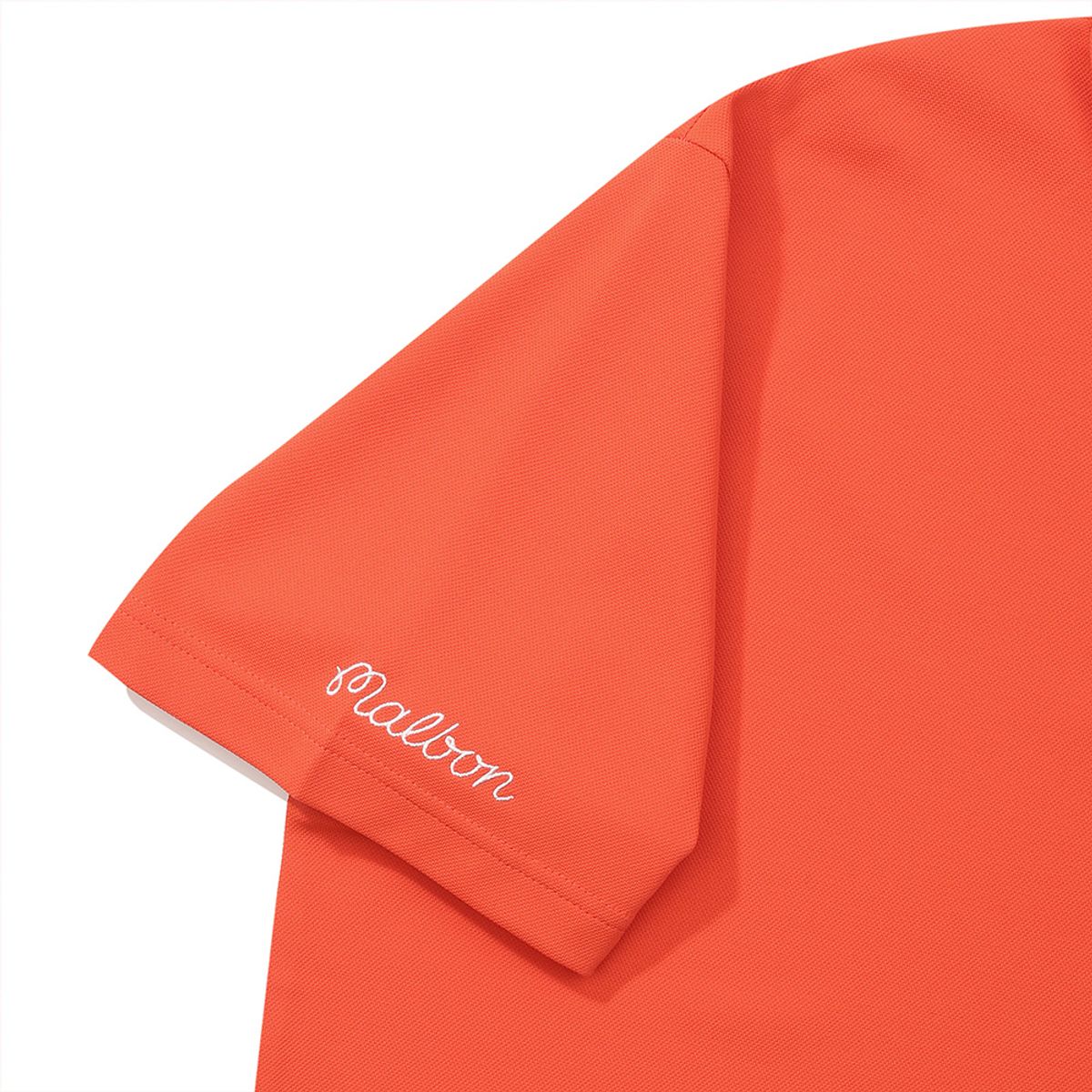 말본 골프(MALBON GOLF) 버킷 포인트 반팔 티셔츠 RED (MAN)