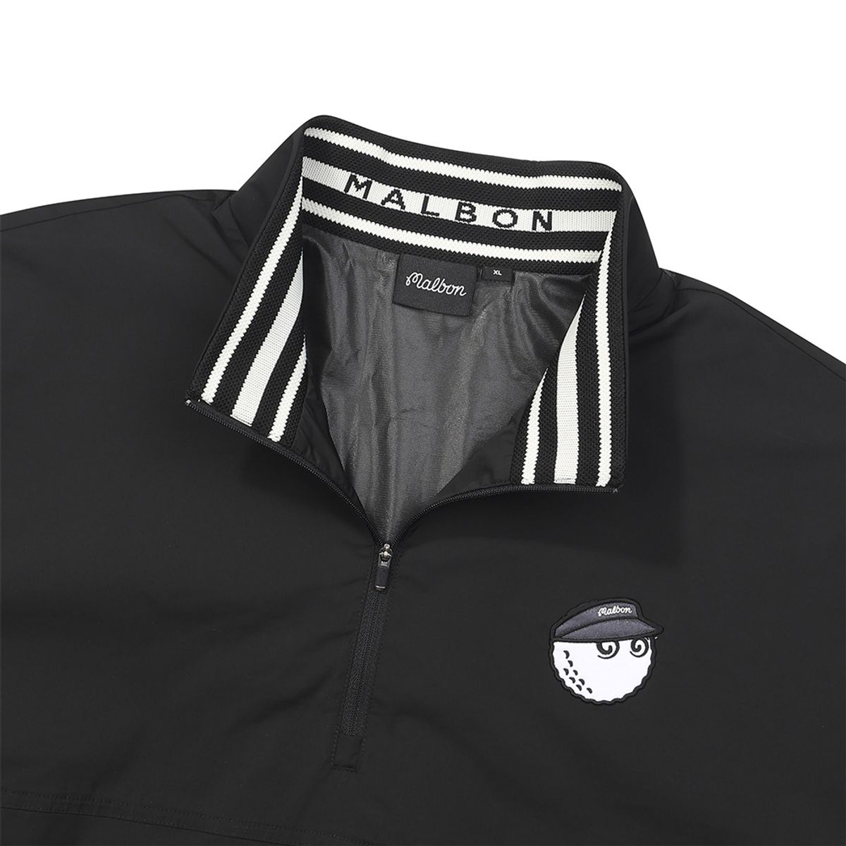 말본 골프(MALBON GOLF) 버킷 멤브레인 아노락 BLACK (MAN)